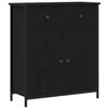 vidaXL Serv&iacute;rovac&iacute; skř&iacute;ň Čern&yacute; dub 70 x 30 x 80 cm Kompozitn&iacute; dřevo