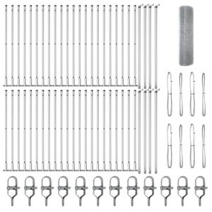 vidaXL Plotov&yacute; sloupek. Stř&iacute;brn&aacute;