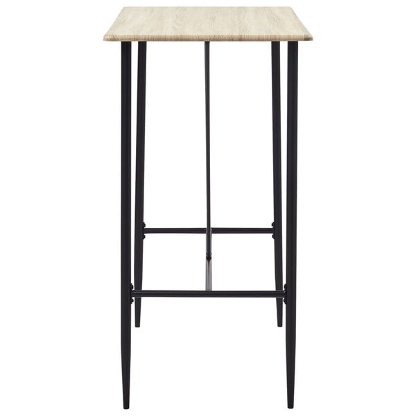 vidaXL 5d&iacute;ln&yacute; barov&yacute; set plast čern&yacute;