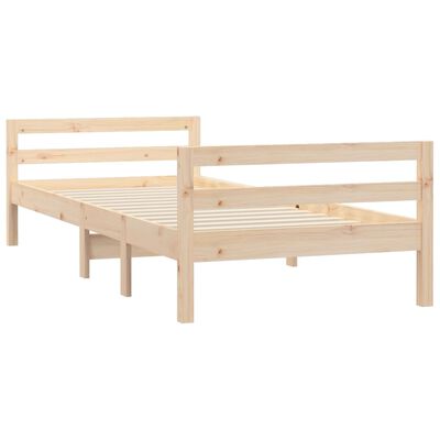 vidaXL Rám postele 80 x 200 cm masivní borové dřevo