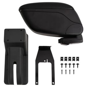 vidaXL Loketn&iacute; opěrka do auta čern&aacute; 12 x 29 x (32&ndash;46) cm ABS