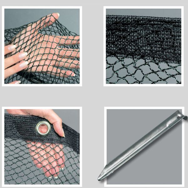 Velda Kryc&iacute; s&iacute;ť 6 x 10 m na jez&iacute;rka