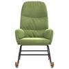 vidaXL Houpac&iacute; židle světle zelen&aacute; samet