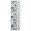 vidaXL Běhoun ORIZ 1150 gsm &Scaron;ed&aacute; a čern&aacute;