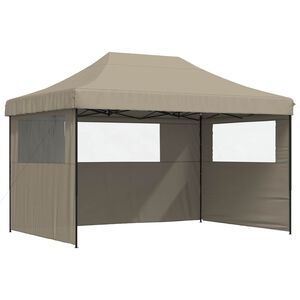vidaXL Party Stan Taupe 279 x 410 x 315 cm Oxford l&aacute;tka