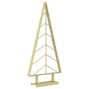vidaXL Kovov&yacute; v&aacute;nočn&iacute; stromek se stojanem KUOPIO 90 cm Ocel Zlat&aacute;
