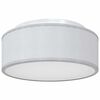 vidaXL Stropn&iacute; lampa s reflektory &Scaron;ed&aacute; 30 x 30 x 13,5 cm textil