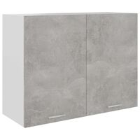 vidaXL Horní skříňka betonově šedá 80 x 31 x 60 cm dřevotříska