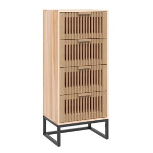 vidaXL Komoda 40 x 30 x 95 cm kompozitn&iacute; dřevo