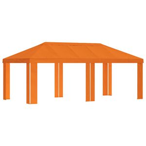 vidaXL Plachta na alt&aacute;n 6 x 3 m Oranžov&aacute; Polyester 190