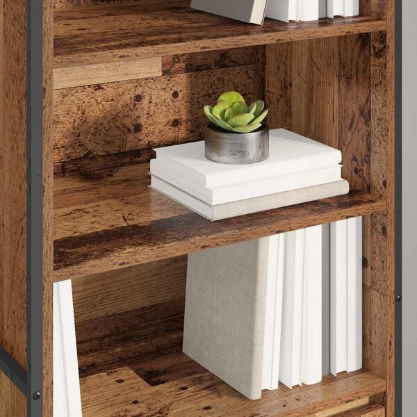 vidaXL Vysok&eacute; skř&iacute;ně 2 pcs Star&eacute; dřevo 60 x 36 x 300 cm