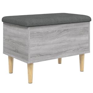 vidaXL &Uacute;ložn&aacute; lavice &scaron;ed&aacute; sonoma 62 x 42 x 46 cm kompozitn&iacute; dřevo