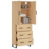 vidaXL Skř&iacute;ň highboard dub sonoma 69,5 x 34 x 180 cm kompozitn&iacute; dřevo
