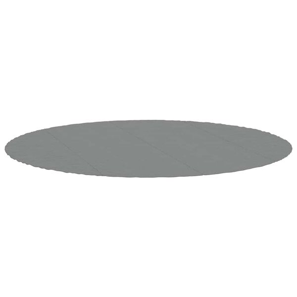 vidaXL Podložka pod baz&eacute;n světle &scaron;ed&aacute; &Oslash;458 cm polyesterov&aacute; geotextilie