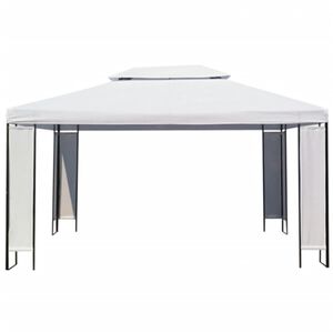 vidaXL Zahradní altán 3x4 m bílý