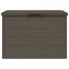 vidaXL Zahradní box na podušky hnědý 77,5 x 44,5 x 53 cm polypropylen