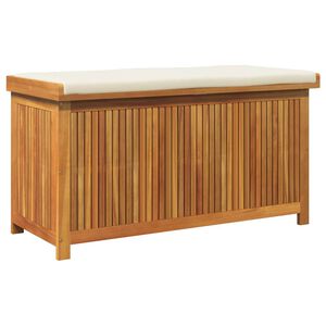 vidaXL Venkovn&iacute; box na pol&scaron;t&aacute;ře 113x50x60,5 cm Masivn&iacute; dřevo ak&aacute;cie