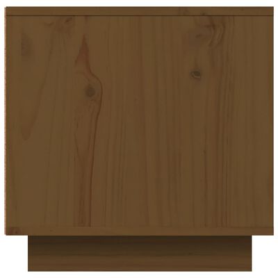 vidaXL TV skříňka medově hnědá 140 x 40 x 40 cm masivní borové dřevo