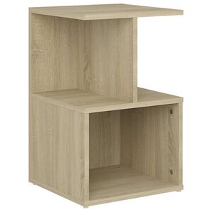 vidaXL Nočn&iacute; stolek dub sonoma 35 x 35 x 55 cm kompozitn&iacute; dřevo