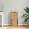 vidaXL Boční skříňka se zásuvkami "ODDA" 40x24x79 cm Borovicový masiv
