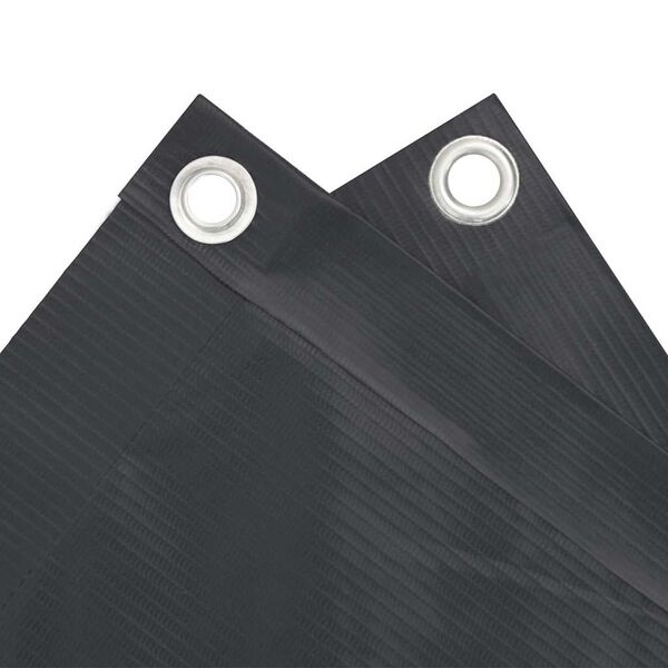 vidaXL Balkonov&aacute; z&aacute;stěna antracitov&aacute; 500 x 90 cm PVC