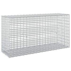 vidaXL Gabion s dr&aacute;tem 5 mm a s&iacute;ťkou 5x2,5 cm 100x30x50 cm