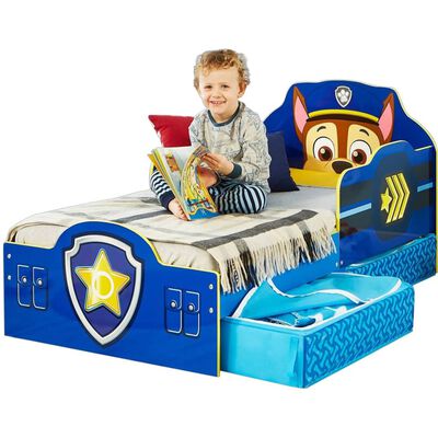 Paw Patrol Dětská postel se zásuvkami 145x68x77 cm modrá WORL268007
