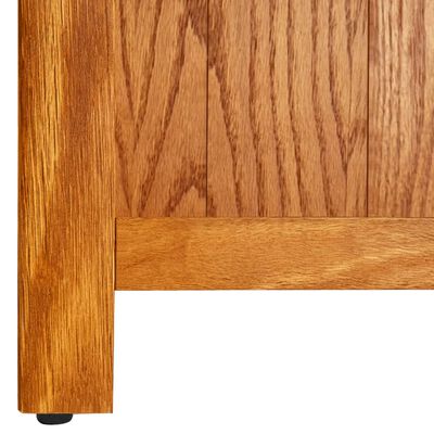 vidaXL Knihovna 45 x 22,5 x 82 cm masivní dubové dřevo