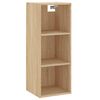 vidaXL Skříň highboard dub sonoma 34,5 x 34 x 180 cm kompozitní dřevo