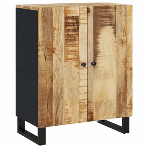 vidaXL Př&iacute;born&iacute;k 60 x 33 x 75 cm masivn&iacute; mangovn&iacute;kov&eacute; dřevo
