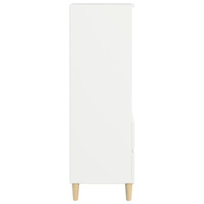 vidaXL Skříň highboard bílá 40 x 36 x 110 cm kompozitní dřevo