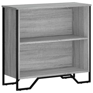 vidaXL Knihovna &scaron;ed&aacute; sonoma 80 x 31 x 74,5 cm kompozitn&iacute; dřevo