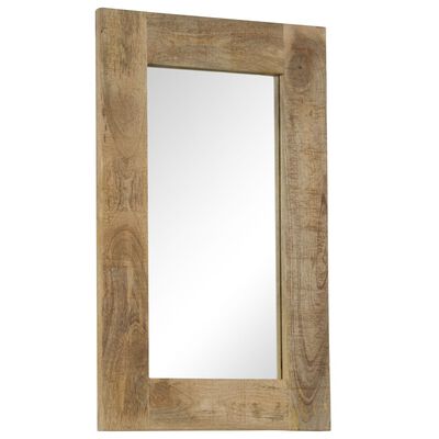 vidaXL Zrcadlo z masivního mangovníkového dřeva 50 x 80 cm