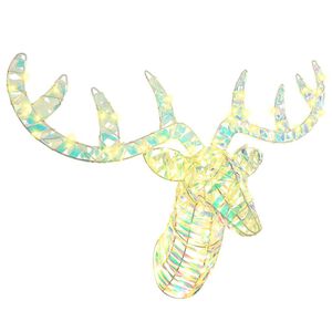 vidaXL S&aacute;ně tažen&eacute; sobem Tepl&aacute; b&iacute;l&aacute; 68 x 36.5 x 62.5 cm PET