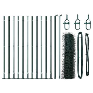 vidaXL Plotov&yacute; sloupek. Zelen&aacute;