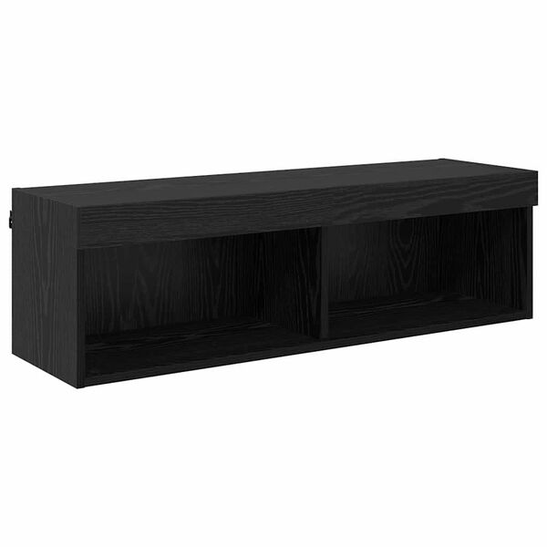 vidaXL TV wall cabinet N&aacute;stěnn&yacute; Panama Čern&yacute; dub 100 x 30 x 30 cm