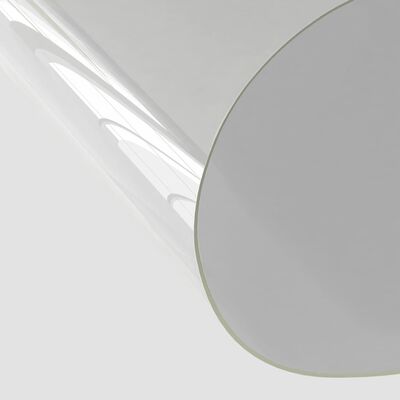 vidaXL Ochranná fólie na stůl průhledná 120 x 90 cm 1,6 mm PVC