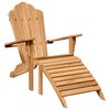 vidaXL Adirondack židle 2 pcs Hněd&aacute; 137 x 77 x 95 cm