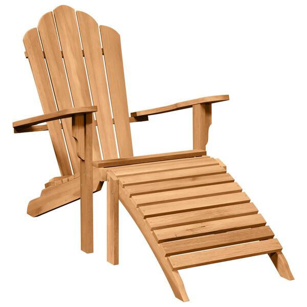 vidaXL Adirondack židle 2 pcs Hněd&aacute; 137 x 77 x 95 cm