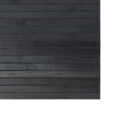 vidaXL Koberec obdélníkový šedý 70 x 200 cm bambus