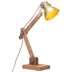 vidaXL Industri&aacute;ln&iacute; stoln&iacute; lampa mosazn&aacute; kulat&aacute; 58 x 18 x 90 cm E27