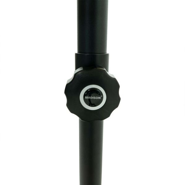 Madison Zahradní slunečník Mykanos 250 cm šedý