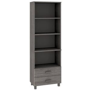 vidaXL Skř&iacute;ň HAMAR světle &scaron;ed&aacute; 60 x 35 x 180 cm masivn&iacute; borovice