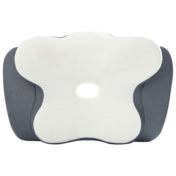 vidaXL Pol&scaron;t&aacute;ř s pol&scaron;t&aacute;řem B&iacute;l&aacute; 60 x 37 x 13 cm Polyester