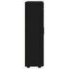 vidaXL Serv&iacute;rovac&iacute; skř&iacute;ň Čern&aacute; 55,5 x 29 x 103 cm kompozitn&iacute; dřevo