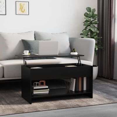 vidaXL Konferenční stolek černý 102 x 50 x 52,5 cm kompozitní dřevo