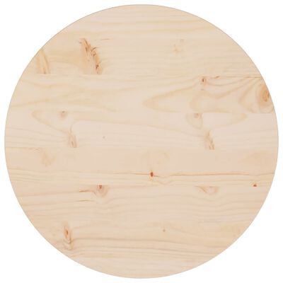 vidaXL Stolní deska Ø 50 x 2,5 cm masivní borové dřevo