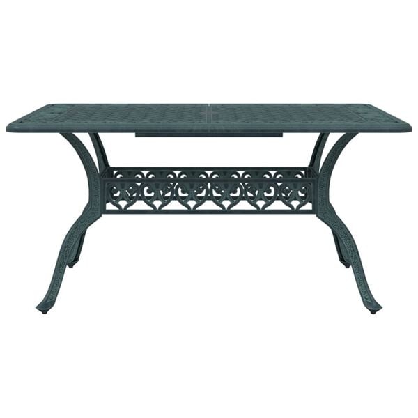 vidaXL 5d&iacute;ln&yacute; zahradn&iacute; j&iacute;deln&iacute; set zelen&yacute; lit&yacute; hlin&iacute;k