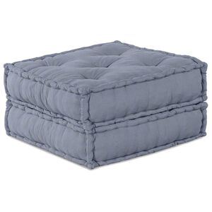 vidaXL Modulov&aacute; pohovka Textil &Scaron;ed&aacute; 70 x 70 x 36 cm