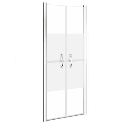 vidaXL Sprchové dveře polomatné ESG 71 x 190 cm